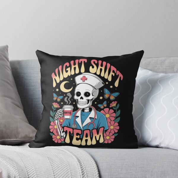 Item preview, Funny Night Shift Crew halloween designed and sold by MizoX7.