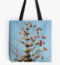 sunset chatting Tote Bag