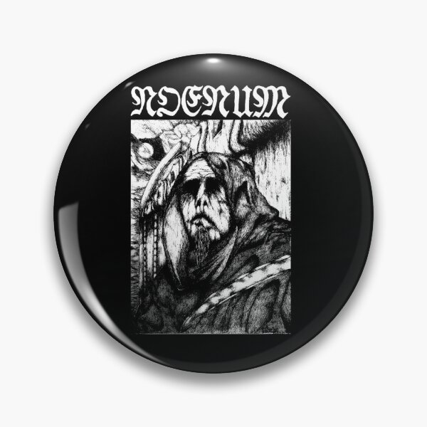 Item preview, No.en.um Mystical Black Metal Artwork With Cosmic Darkness designed and sold by MarcelPadb.