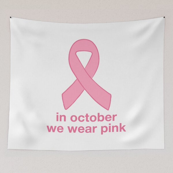 Item preview, Pink Awareness Ribbon. In October We Wear Pink. Breast Cancer Ribbon. designed and sold by CoCoArt-Ua.