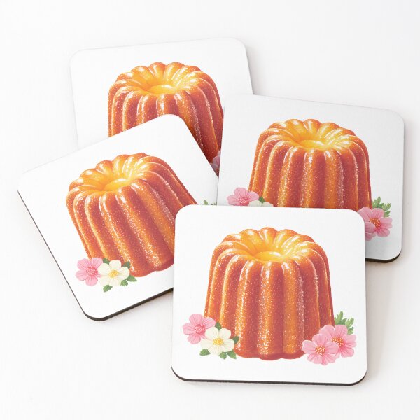 Item preview, Canelé – French Pastry Illustration designed and sold by BobaBunny76.