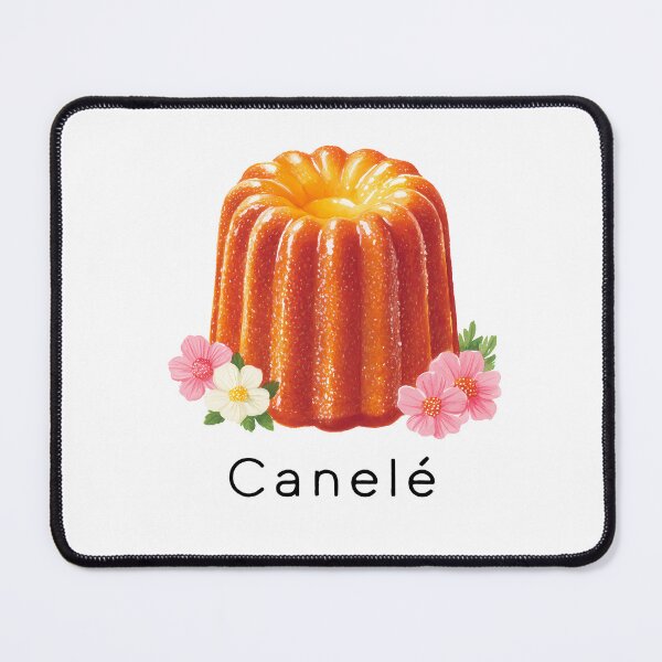 Item preview, Canelé – French Pastry Illustration designed and sold by BobaBunny76.