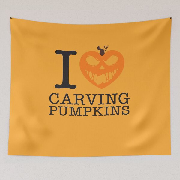 Item preview, I Love Carving Pumpkins designed and sold by shitpostee.