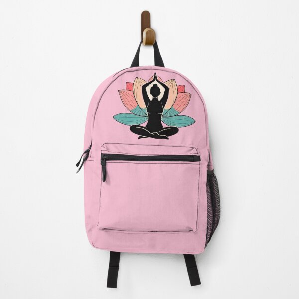 Item preview, Yoga Lotus Silhouette Woman designed and sold by VibrArtco.