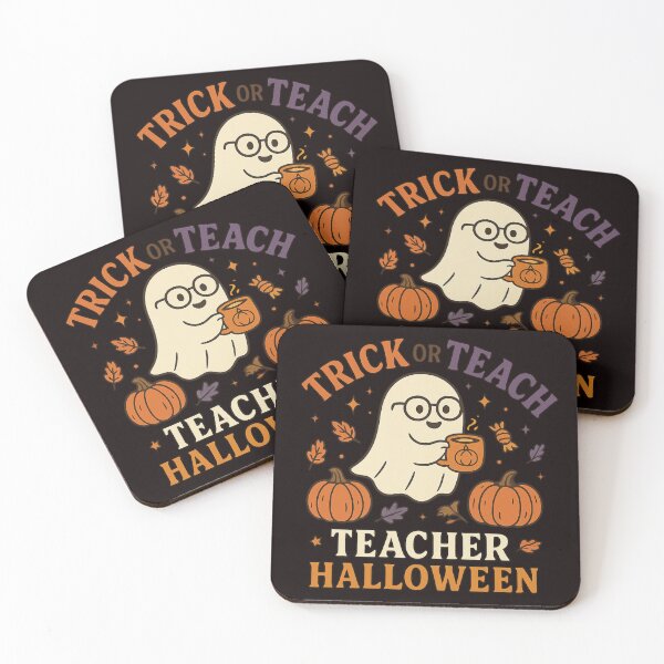 Item preview, Teacher Halloween – Trick or Teach designed and sold by FrameFlow.
