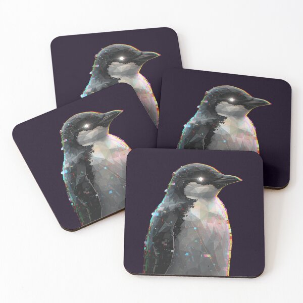 Item preview, Futuristic Glitch Penguin designed and sold by bsbd-action.