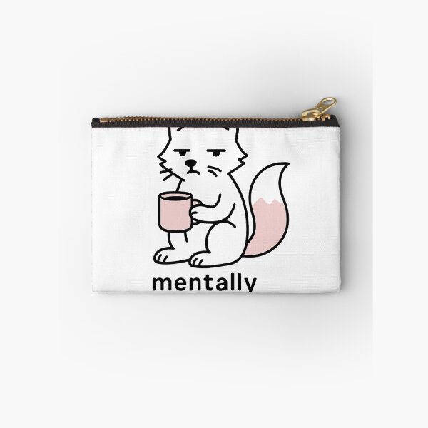 Item preview, Mentally Elsewhere – Minimalist Fox Coffee Lover designed and sold by Your Therapist's Art.