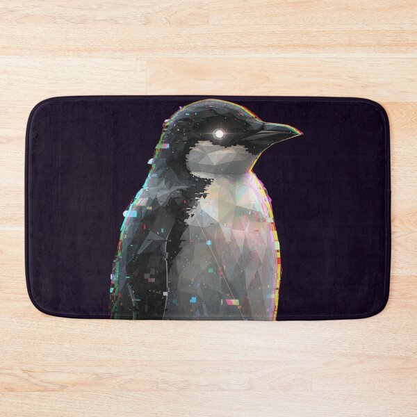 Item preview, Futuristic Glitch Penguin designed and sold by bsbd-action.