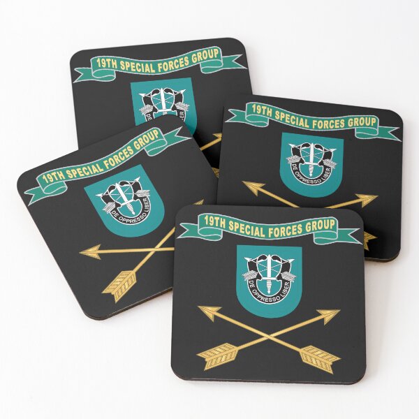 Item preview, Army - 19th Special Forces Group - Flash w Br - Ribbon designed and sold by Military Insignia Products.