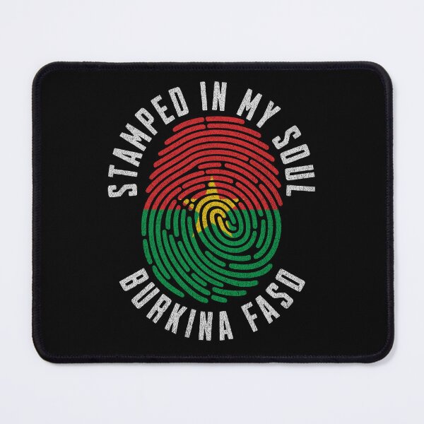 Item preview, Stamped in My Soul Burkina Faso Flag Burkinabè Pride designed and sold by chrisrivait.