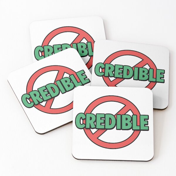 Item preview, Credibility Not Allowed designed and sold by Uncredible.