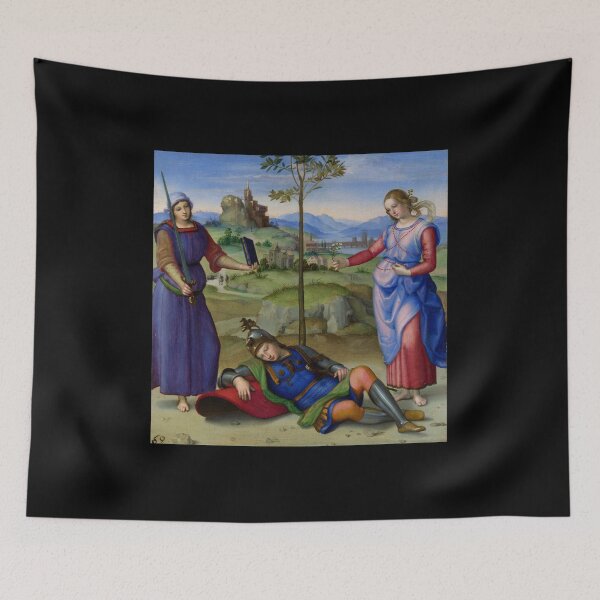 Item preview, Vision of a Knight (Raphael) designed and sold by ArtHistorical.