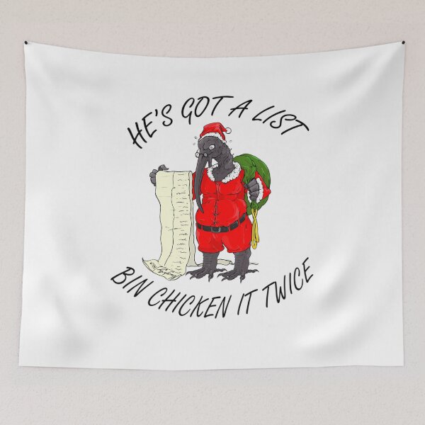 Item preview, Pollo de Santa Bin designed and sold by jwgekkhar13.