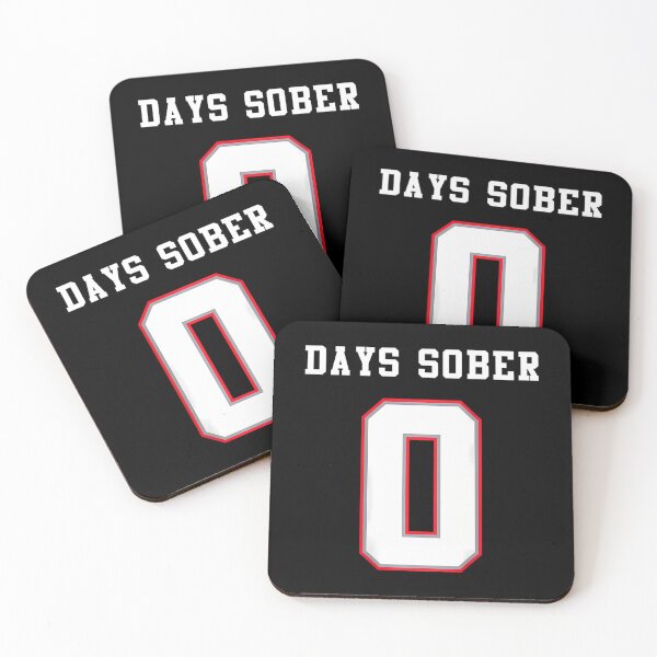 Item preview, 0 DAYS SOBER Jersey Funny Drinking 	 for Alcohol Lover 	1	 designed and sold by ysgcfaqv77.