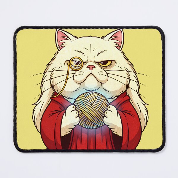 Item preview, Wizard Cat – Magical Feline Sorcerer with Yarn Orb designed and sold by Imaginationbeyond.