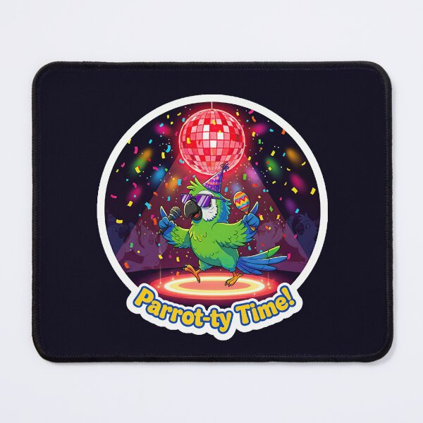 Item preview, Bird Memes - Parrot-ty Time (I) designed and sold by nature. electrified..