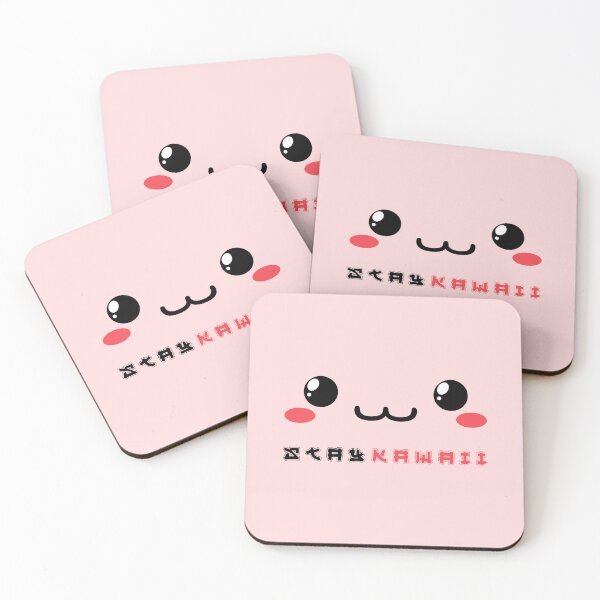 Item preview, Cute Anime Eyes with Cat Smile – Stay Kawaii Illustration designed and sold by ArtimShop.