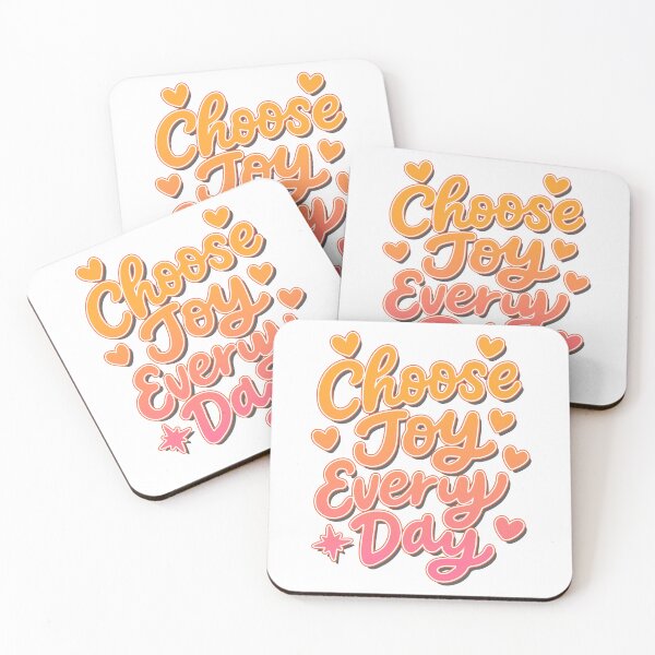 Item preview, Choose Joy Every Day Playful Script Typography designed and sold by Tong4130.