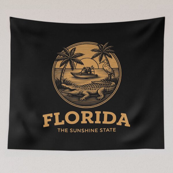 Item preview, Florida Everglades Vintage Wildlife designed and sold by Gustavo Navarro.