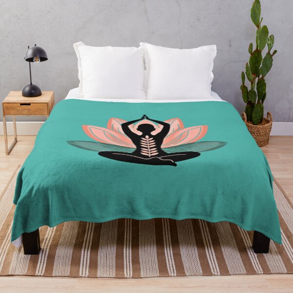 Item preview,  Yoga Lotus Silhouette Minimal designed and sold by VibrArtco.