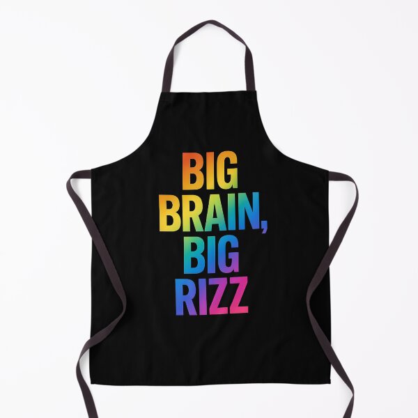 Item preview, Big Brain Big Rizz Motivational Slang designed and sold by Raluk.