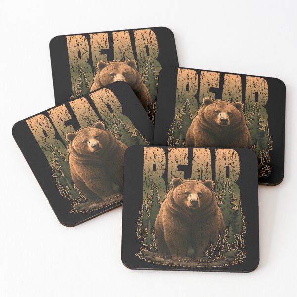 Item preview, BEAR this huge forest predator but also eats berries and other veggies northern king of the forest  designed and sold by Jt41.