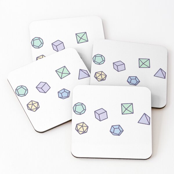Item preview, Pastel Dice Geometry Cute Art designed and sold by 0606PM.