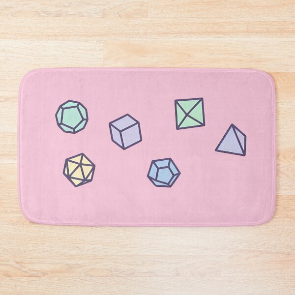 Item preview, Pastel Dice Geometry Cute Art designed and sold by 0606PM.