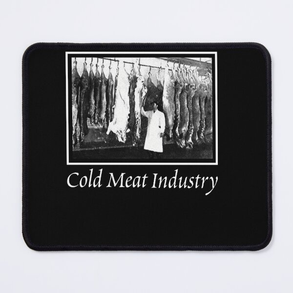 Item preview, Dark Industrial Artwork With Cold Atmospheric Imagery Featuring Co.ld Me.at In.du.stry designed and sold by MarcelPadb.