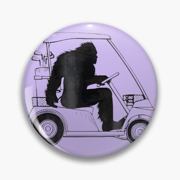 Item preview, Bigfoot Golf Cart Driver Sasquatch Hairy Icon By Merch, Limited Edition, Perfect Gift For You And F designed and sold by JosephHunter7.