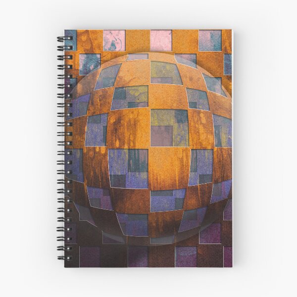 Item preview, An Emerging Checkered Sphere. designed and sold by The Frog Pond Arts.