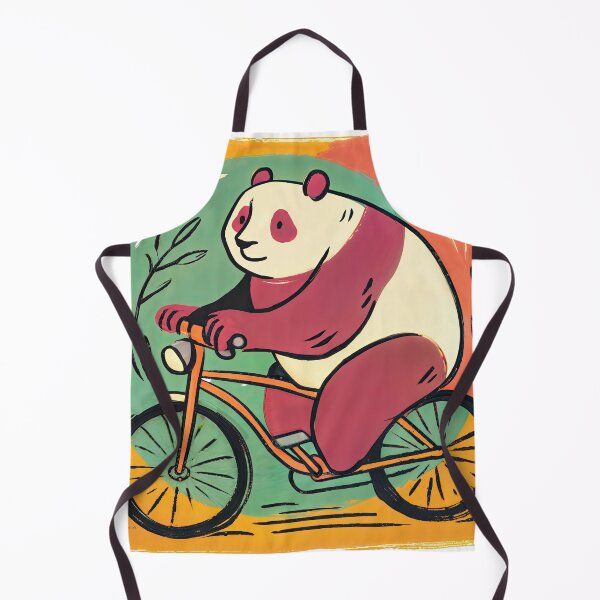 Item preview, Panda on the Go: Whimsical Ride Through a Jungle Dream designed and sold by ForeverPrintsOK.