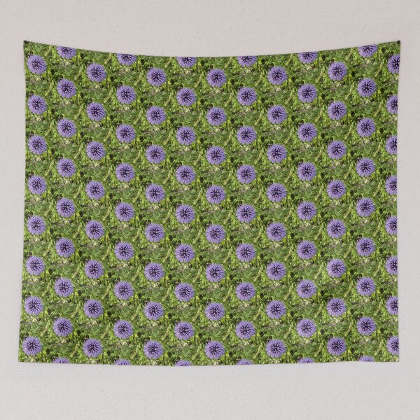 Item preview, Bee on a Globe Thistle designed and sold by Kate Anderson Art.