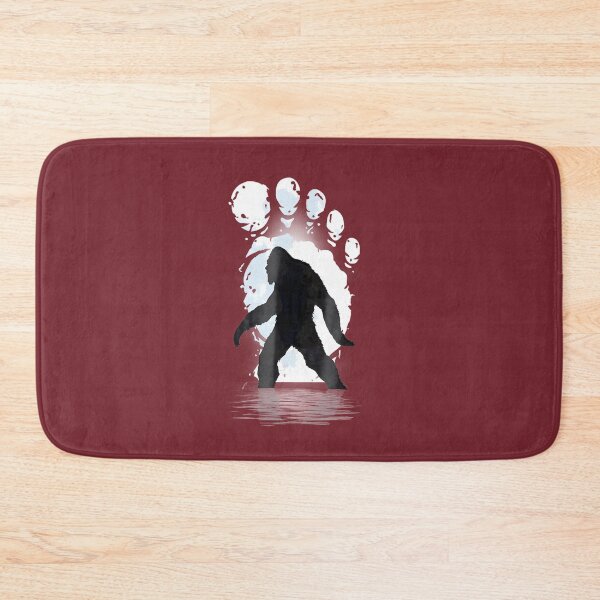 Item preview, Bigfoot Silhouette Moon Footprint Cryptid Apparel By Merch, Limited Edition, Perfect Gift For You A designed and sold by JosephHunter7.