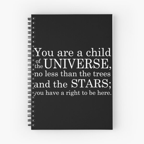 Item preview, You Are A Child Of The Universe Desiderata Quote Classic 		 designed and sold by wewdbbcl36.