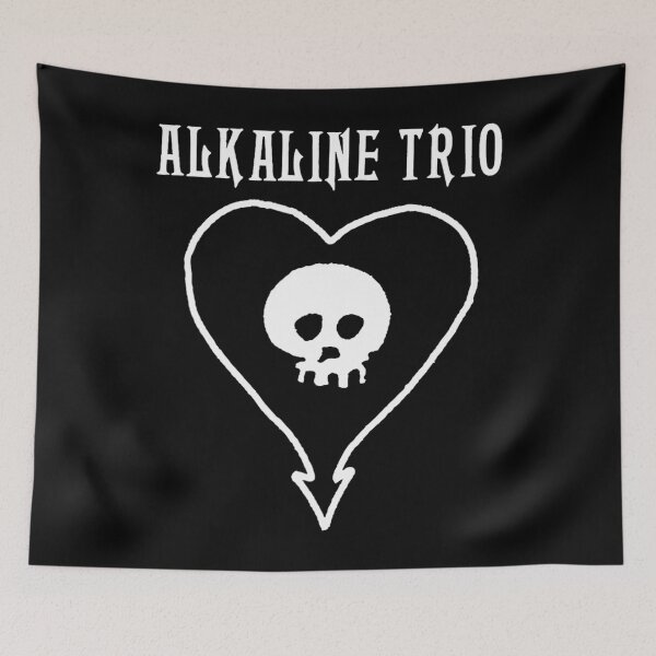 Item preview, Alkaline Trio - Official Merchandise - Classic Heartskull 		 designed and sold by arnybnuda5.