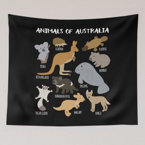 Item preview, Animals Of Australia Australian Animal Educational 	 		 designed and sold by ddovwcgrhib75.