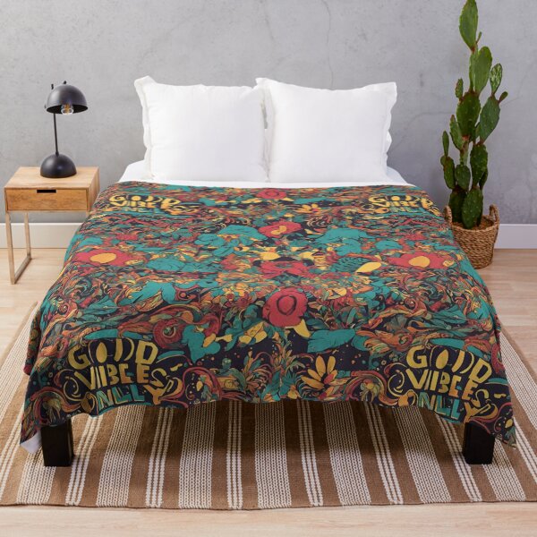 Item preview, Good Vibes Only Colorful Pattern Art designed and sold by Happyfreedom.