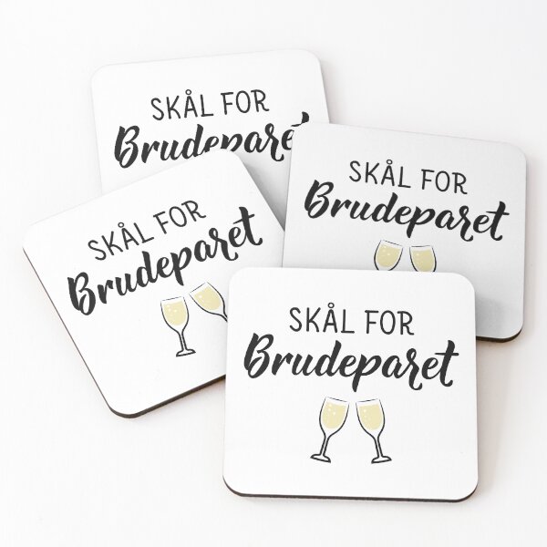 Item preview, Translation from Norwegian: Cheers to the bride and groom.  designed and sold by pidzam4e.