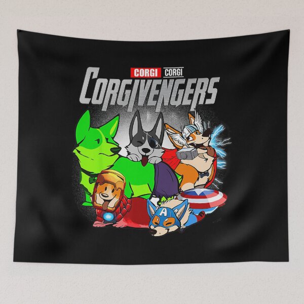 Item preview, Corgivengers Corgi 	s Funny Corgi Lovers 	 		 designed and sold by iqvbpptnbqe17.