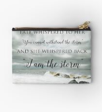 Fate Whispered to Her Studio Pouch
