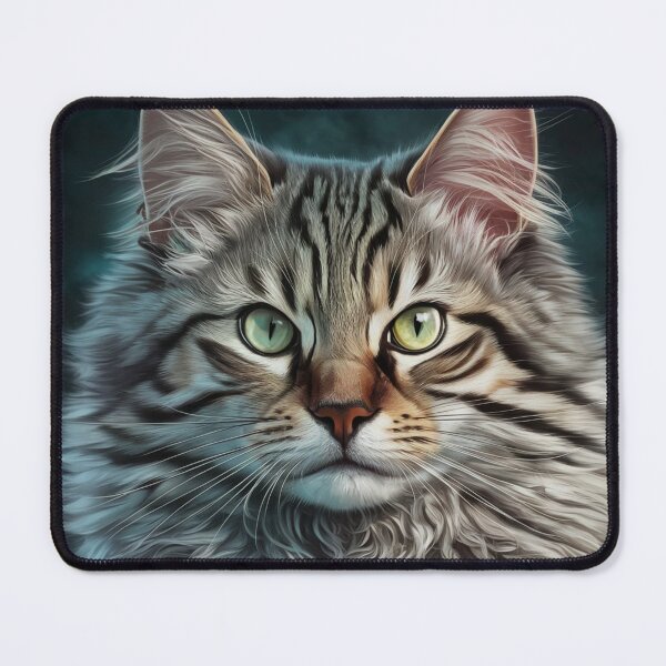 Item preview, Realistic Cat Portrait – Stunning Feline Artwork designed and sold by Ani-24.