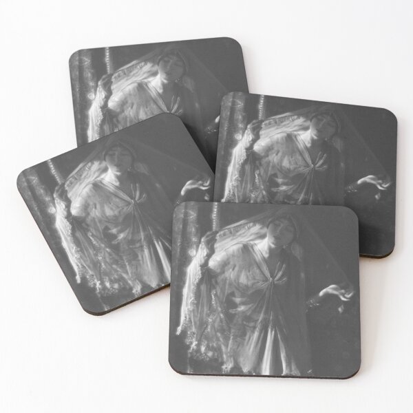Item preview, Ruth St. Denis, American pioneer of modern dance portrait black and white vintage photograph designed and sold by Jéanpaul  Ferro.