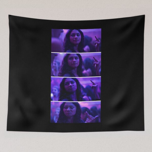 Item preview, Zendaya Euphoria Middle Finger Collage Classic 		 designed and sold by eafdgmuvy3.