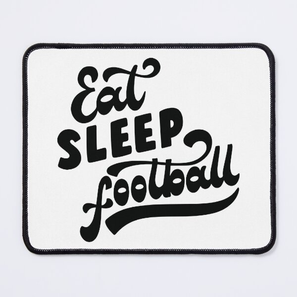 Item preview, Eat Sleep Football designed and sold by the-craft-shop.