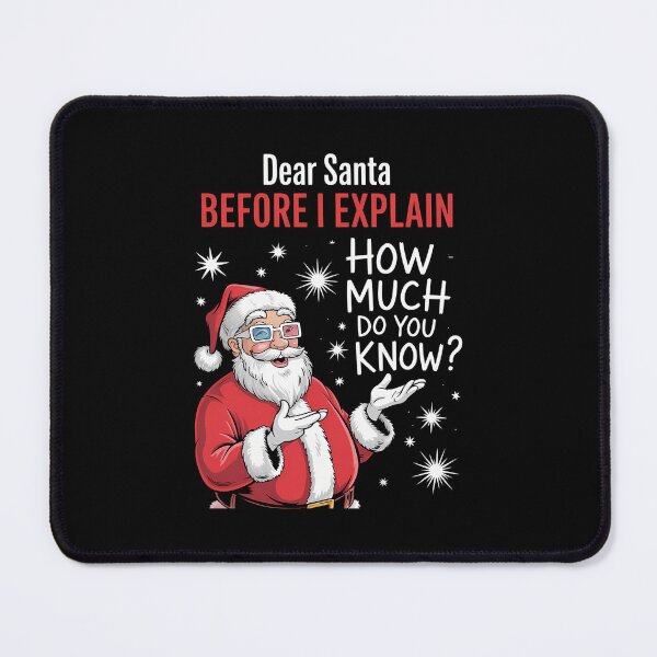 Item preview, Funny Christmas Humor Santa designed and sold by WalshDrawnLaugh.