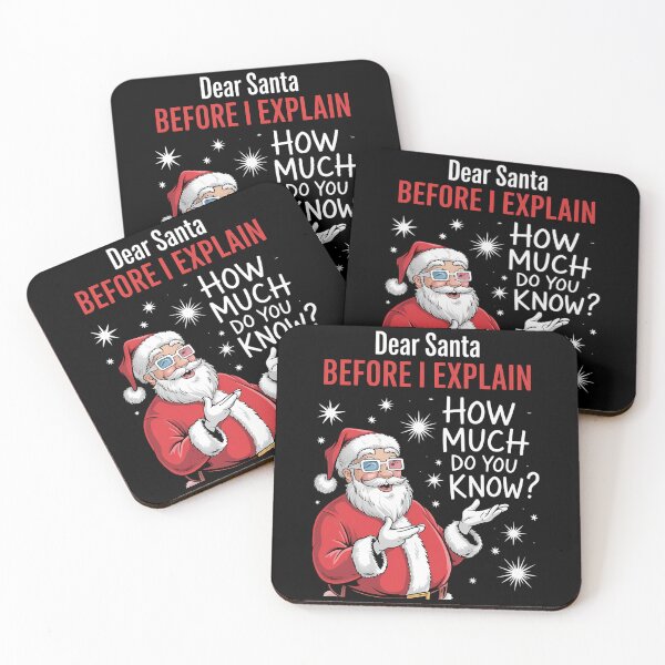 Item preview, Funny Christmas Humor Santa designed and sold by WalshDrawnLaugh.