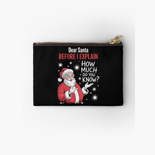 Item preview, Funny Christmas Humor Santa designed and sold by WalshDrawnLaugh.