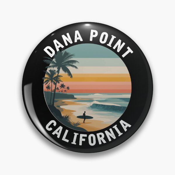 Artikelvorschau, Dana Point – Kalifornien (mit weißer Schrift) entworfen und verkauft von VelvetRoom.