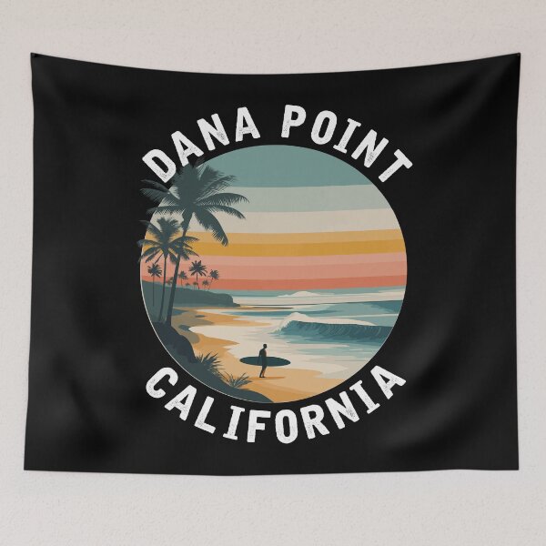 Item preview, Dana Point - California (with White Lettering) designed and sold by VelvetRoom.